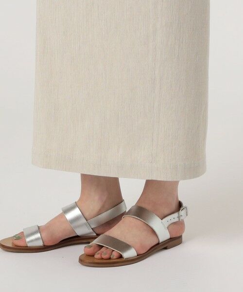 TOMORROWLAND / トゥモローランド ロング・マキシ丈スカート | コットンリネンビスストレッチ イージーIラインスカート | 詳細7