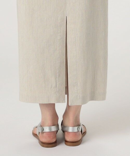 TOMORROWLAND / トゥモローランド ロング・マキシ丈スカート | コットンリネンビスストレッチ イージーIラインスカート | 詳細8