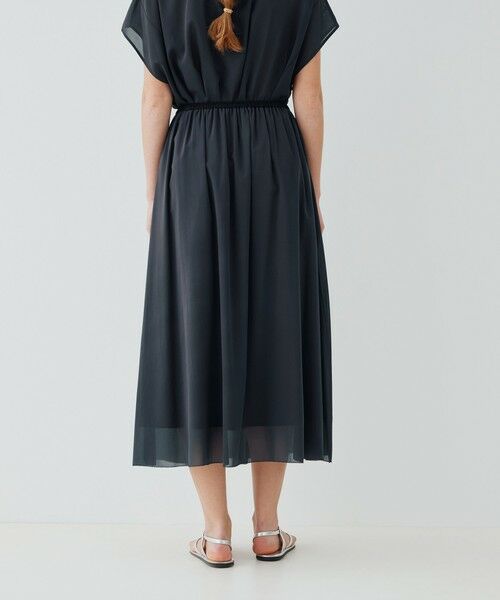 TOMORROWLAND / トゥモローランド ロング・マキシ丈スカート | ライトシルクストレッチ イージータックスカート | 詳細4