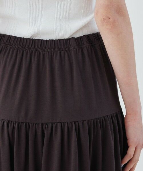 TOMORROWLAND / トゥモローランド ロング・マキシ丈スカート | ファインコットン ギャザーマキシスカート | 詳細6
