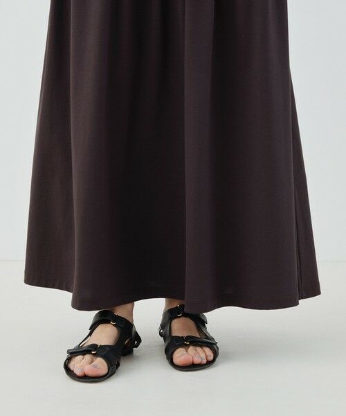 TOMORROWLAND / トゥモローランド ロング・マキシ丈スカート | ファインコットン ギャザーマキシスカート | 詳細7