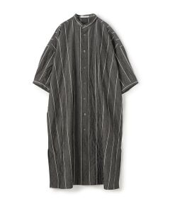 TOMORROWLAND / トゥモローランド ロング・マキシ丈ワンピース | ワッシャーブロード ドロップショルダーシャツワンピース