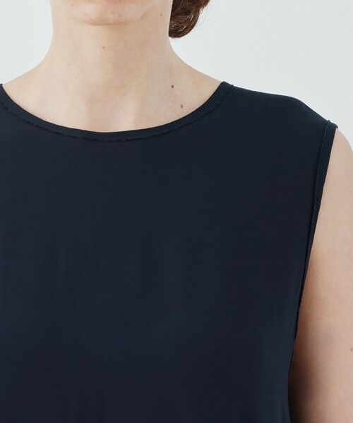 TOMORROWLAND / トゥモローランド ロング・マキシ丈ワンピース | ウォッシャブルレーヨン Aラインワンピース | 詳細4