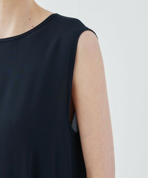 TOMORROWLAND / トゥモローランド ロング・マキシ丈ワンピース | ウォッシャブルレーヨン Aラインワンピース | 詳細5