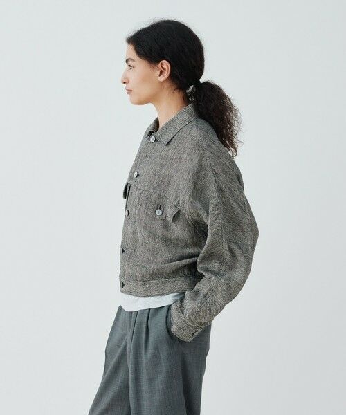 TOMORROWLAND / トゥモローランド テーラードジャケット | ヘリテージリネン ツータックジャケット | 詳細3