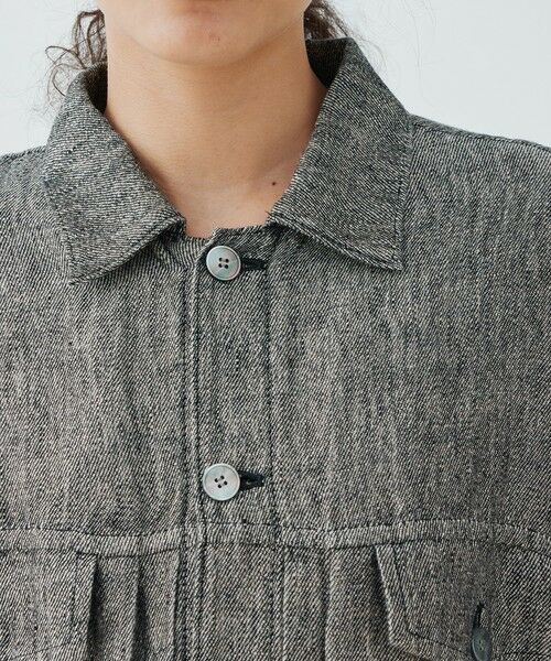 TOMORROWLAND / トゥモローランド テーラードジャケット | ヘリテージリネン ツータックジャケット | 詳細6