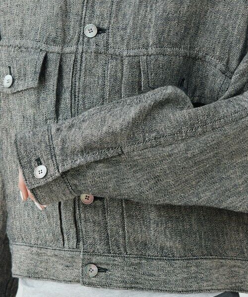 TOMORROWLAND / トゥモローランド テーラードジャケット | ヘリテージリネン ツータックジャケット | 詳細7