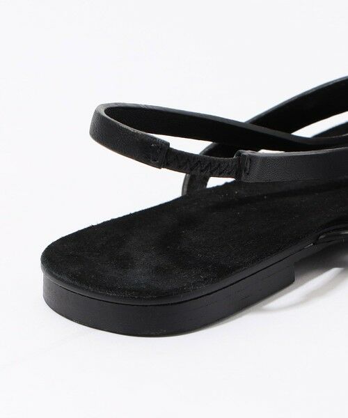 TOMORROWLAND / トゥモローランド サンダル | LAOCOONTE シルバーバックルフラットサンダル | 詳細6