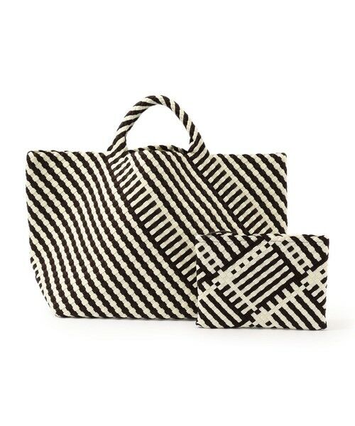 TOMORROWLAND / トゥモローランド トートバッグ | NAGHEDI St Barths メッシュトートバッグ L(48 ダークブラウン系)