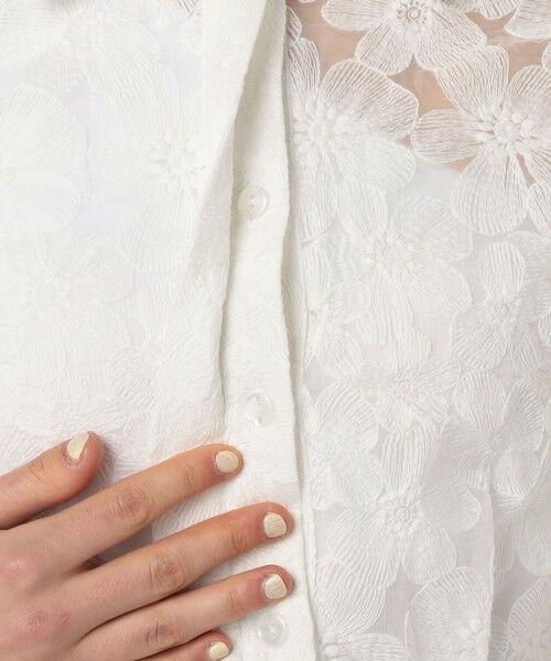 TOMORROWLAND / トゥモローランド シャツ・ブラウス（半袖以外） | MARTIN MARTIN Charlie Volants レースシャツ | 詳細10