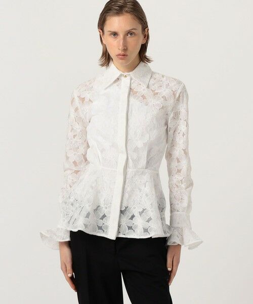 TOMORROWLAND / トゥモローランド シャツ・ブラウス（半袖以外） | MARTIN MARTIN Charlie Volants レースシャツ | 詳細3