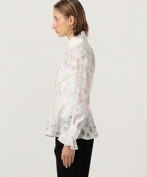 TOMORROWLAND / トゥモローランド シャツ・ブラウス（半袖以外） | MARTIN MARTIN Charlie Volants レースシャツ | 詳細4