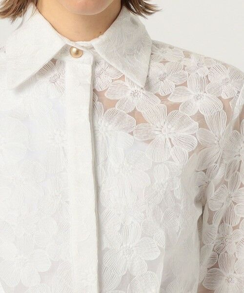 TOMORROWLAND / トゥモローランド シャツ・ブラウス（半袖以外） | MARTIN MARTIN Charlie Volants レースシャツ | 詳細6