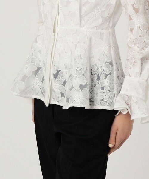 TOMORROWLAND / トゥモローランド シャツ・ブラウス（半袖以外） | MARTIN MARTIN Charlie Volants レースシャツ | 詳細9