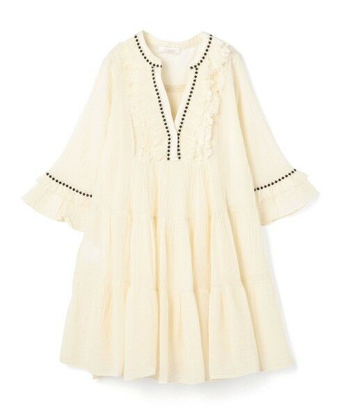 TOMORROWLAND / トゥモローランド チュニック | Devotion TWINS EFISTO ショートドレス(12 ホワイト系)