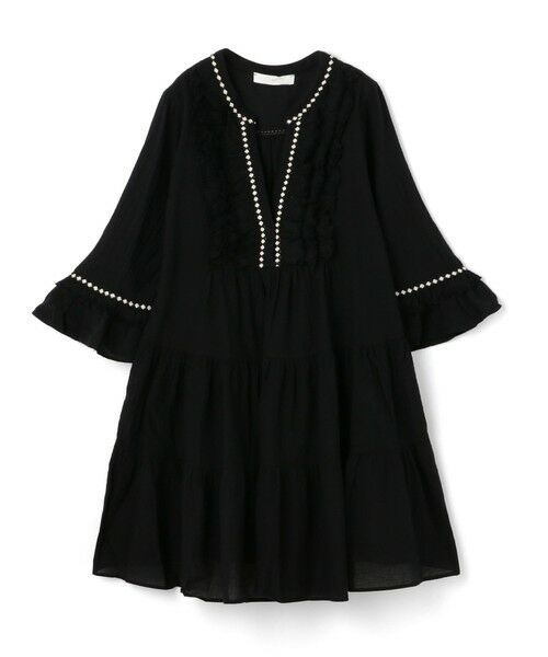 TOMORROWLAND / トゥモローランド チュニック | Devotion TWINS EFISTO ショートドレス(18 ブラック系)