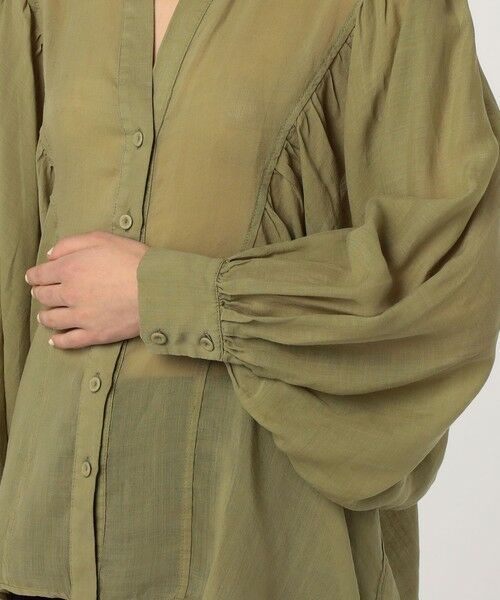 TOMORROWLAND / トゥモローランド シャツ・ブラウス（半袖以外） | Devotion TWINS  ELPIS  ボリュームスリーブシャツ | 詳細7