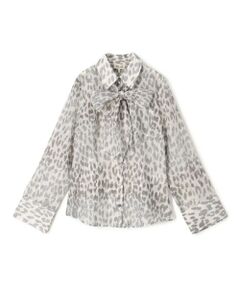 TOMORROWLAND / トゥモローランド シャツ・ブラウス（半袖以外） | BAUM UND PFERDGARTEN　MIRANDA　レオパードボウタイブラウス
