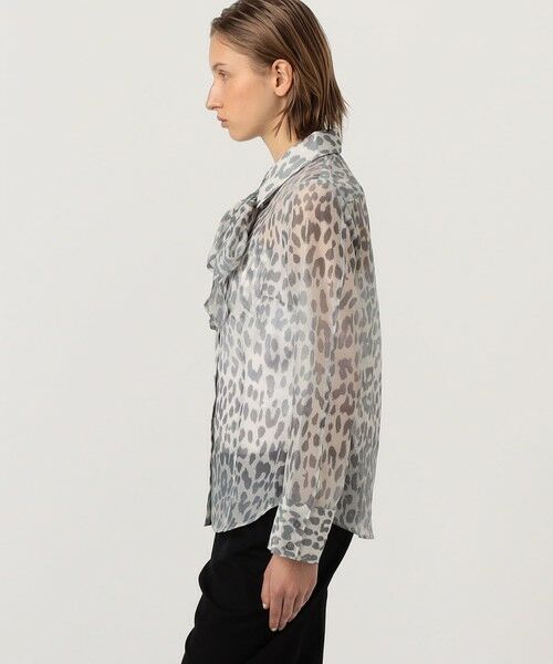 TOMORROWLAND / トゥモローランド シャツ・ブラウス（半袖以外） | BAUM UND PFERDGARTEN　MIRANDA　レオパードボウタイブラウス | 詳細3