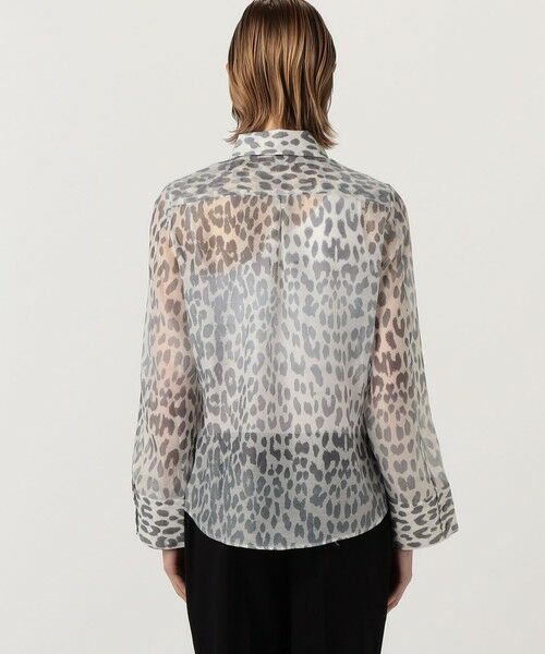 TOMORROWLAND / トゥモローランド シャツ・ブラウス（半袖以外） | BAUM UND PFERDGARTEN　MIRANDA　レオパードボウタイブラウス | 詳細4