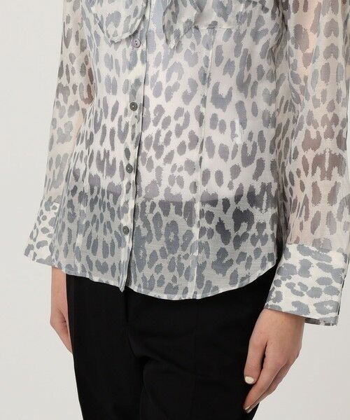 TOMORROWLAND / トゥモローランド シャツ・ブラウス（半袖以外） | BAUM UND PFERDGARTEN　MIRANDA　レオパードボウタイブラウス | 詳細8