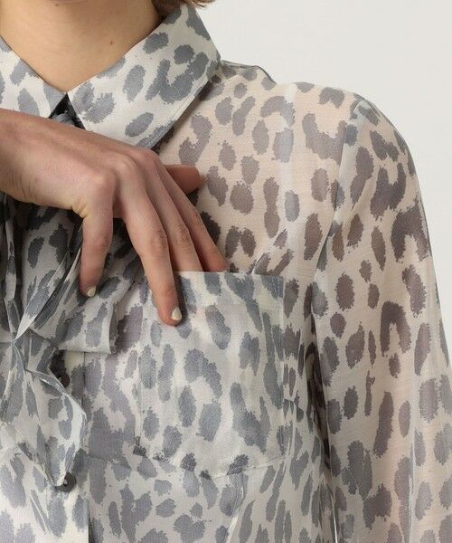 TOMORROWLAND / トゥモローランド シャツ・ブラウス（半袖以外） | BAUM UND PFERDGARTEN　MIRANDA　レオパードボウタイブラウス | 詳細9