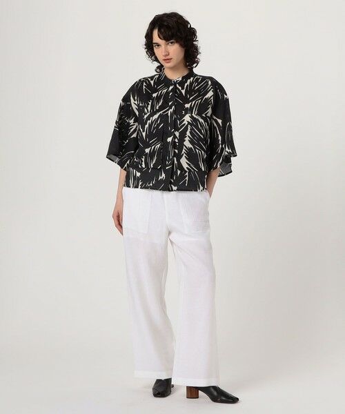 TOMORROWLAND / トゥモローランド シャツ・ブラウス | WRITEWELL big pocket ハーフスリーブシャツ | 詳細1