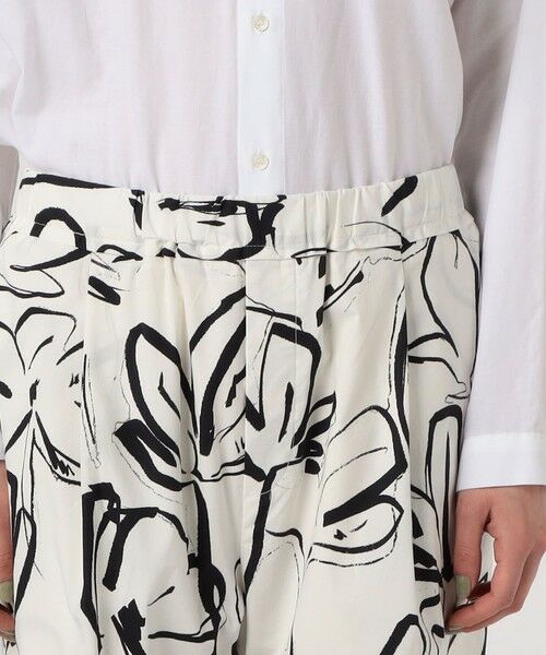 TOMORROWLAND / トゥモローランド その他パンツ | WRITEWELL フラワーパターンタックパンツ | 詳細5