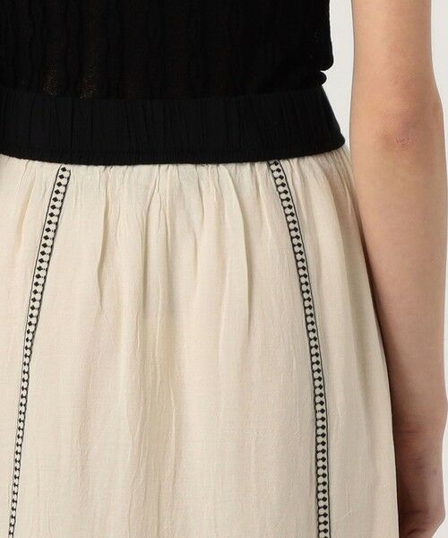 TOMORROWLAND / トゥモローランド ロング・マキシ丈スカート | Devotion TWINS ERATO バイカラースカート | 詳細6