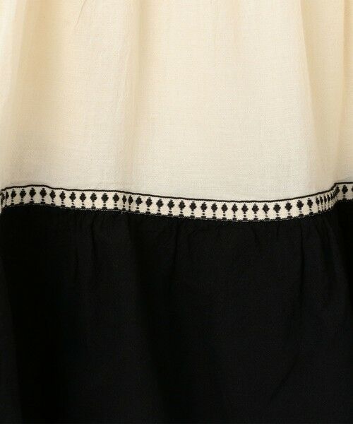 TOMORROWLAND / トゥモローランド ロング・マキシ丈スカート | Devotion TWINS ERATO バイカラースカート | 詳細8