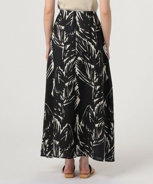 TOMORROWLAND / トゥモローランド ロング・マキシ丈スカート | WRITEWELL　リーフパターンロングスカート | 詳細4