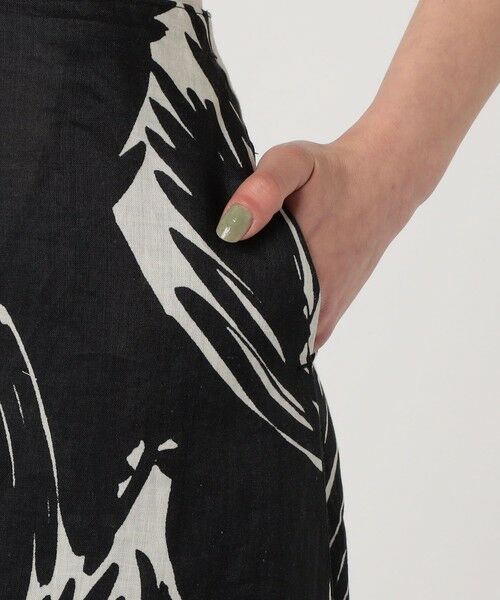 TOMORROWLAND / トゥモローランド ロング・マキシ丈スカート | WRITEWELL　リーフパターンロングスカート | 詳細7