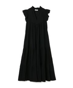 TOMORROWLAND / トゥモローランド ロング・マキシ丈ワンピース | Devotion TWINS  TERRIFIC フレンチスリーブドレス