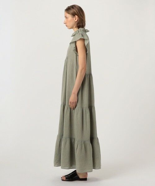 TOMORROWLAND / トゥモローランド ロング・マキシ丈ワンピース | Devotion TWINS  TERRIFIC フレンチスリーブドレス | 詳細2