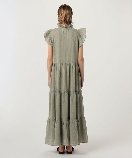 TOMORROWLAND / トゥモローランド ロング・マキシ丈ワンピース | Devotion TWINS  TERRIFIC フレンチスリーブドレス | 詳細3