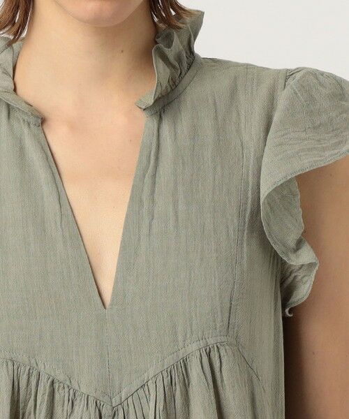 TOMORROWLAND / トゥモローランド ロング・マキシ丈ワンピース | Devotion TWINS  TERRIFIC フレンチスリーブドレス | 詳細4