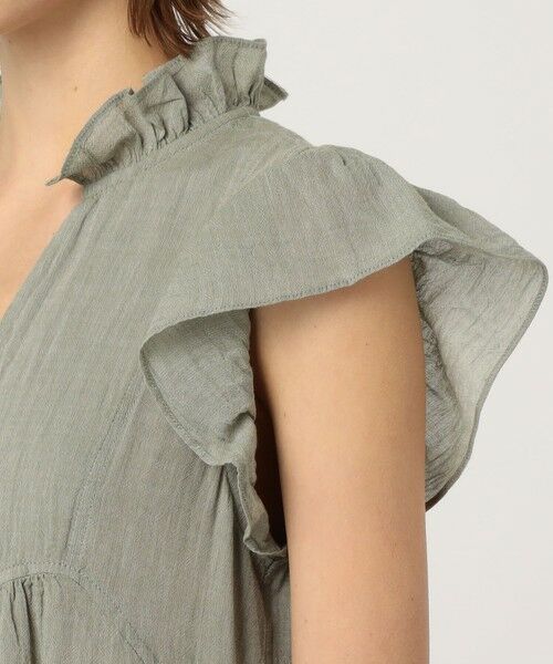 TOMORROWLAND / トゥモローランド ロング・マキシ丈ワンピース | Devotion TWINS  TERRIFIC フレンチスリーブドレス | 詳細6