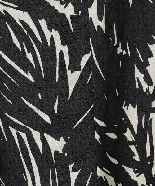 TOMORROWLAND / トゥモローランド ロング・マキシ丈ワンピース | WRITEWELL リーフパターンVネックドレス | 詳細9