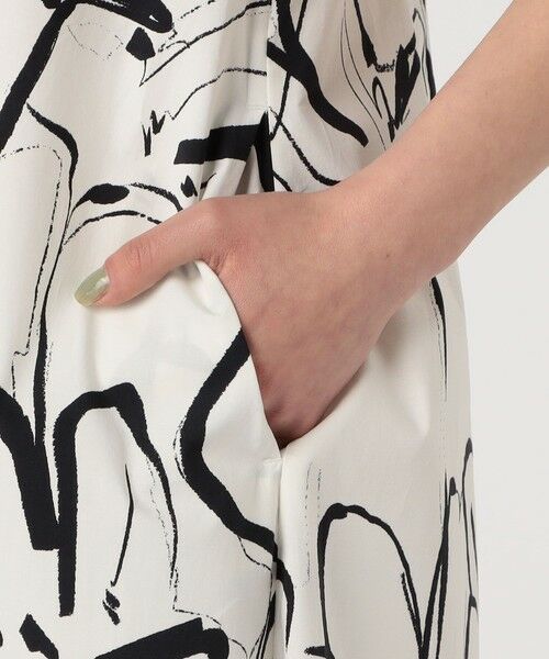 TOMORROWLAND / トゥモローランド ロング・マキシ丈ワンピース | WRITEWELL フラワーパターンノースリーブドレス | 詳細7