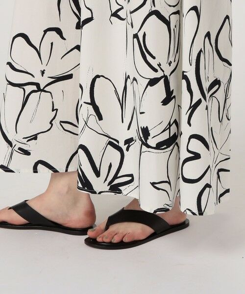 TOMORROWLAND / トゥモローランド ロング・マキシ丈ワンピース | WRITEWELL フラワーパターンノースリーブドレス | 詳細8