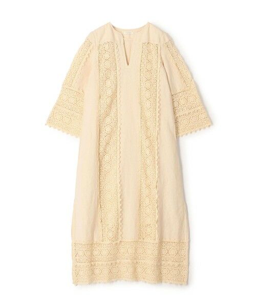 BY MALENE BIRGER DELANE レースコンビドレス (ロング・マキシ BY MALENE BIRGER DELANE レースコンビドレス (ロング・マキシ