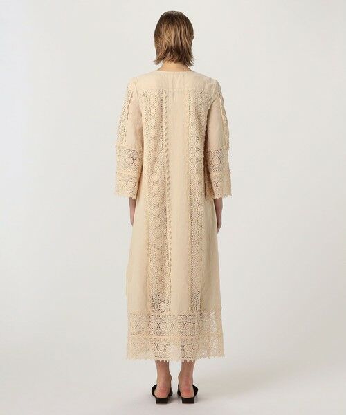 BY MALENE BIRGER DELANE レースコンビドレス (ロング・マキシ BY MALENE BIRGER DELANE レースコンビドレス (ロング・マキシ