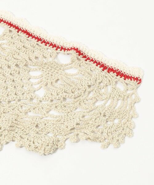 TOMORROWLAND / トゥモローランド マフラー・ショール・スヌード・ストール | CORDERA CROCHET SCARF | 詳細3