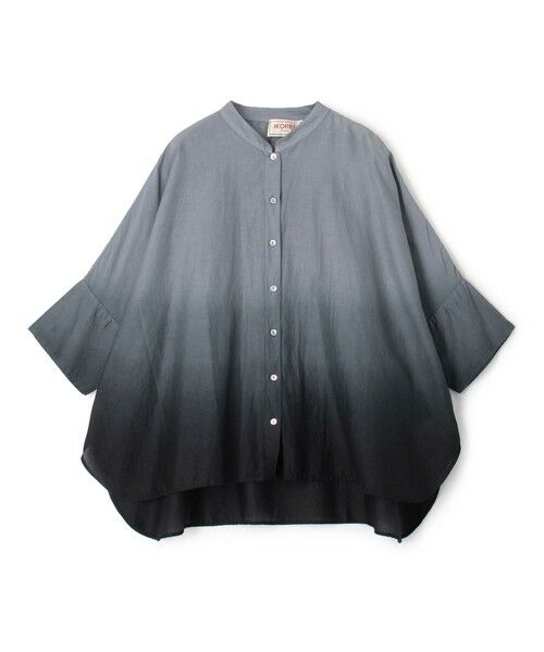 TOMORROWLAND / トゥモローランド シャツ・ブラウス | IKORRE OMBRE DYED シャツ（18 ブラック系）