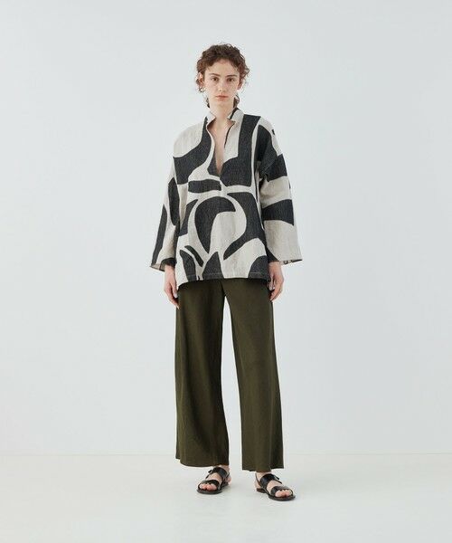 TOMORROWLAND / トゥモローランド シャツ・ブラウス | HAVERSACK リネンジャガード プルオーバー | 詳細1