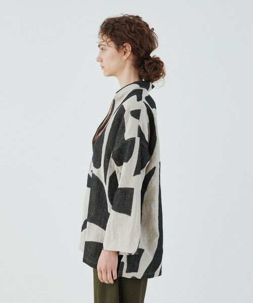 TOMORROWLAND / トゥモローランド シャツ・ブラウス | HAVERSACK リネンジャガード プルオーバー | 詳細3