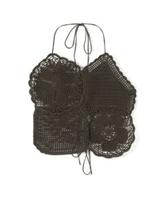 トゥモローランド　トップス セール】 メッシュホイルプリント ホルターネックトップス