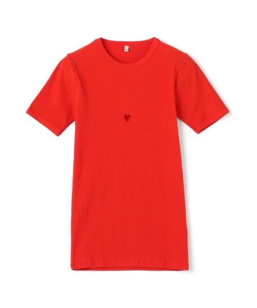 TOMORROWLAND / トゥモローランド Tシャツ | BASERANGE HEART TEE SHIRT（35 レッド）
