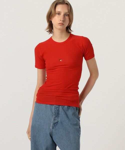 TOMORROWLAND / トゥモローランド Tシャツ | BASERANGE HEART TEE SHIRT | 詳細1