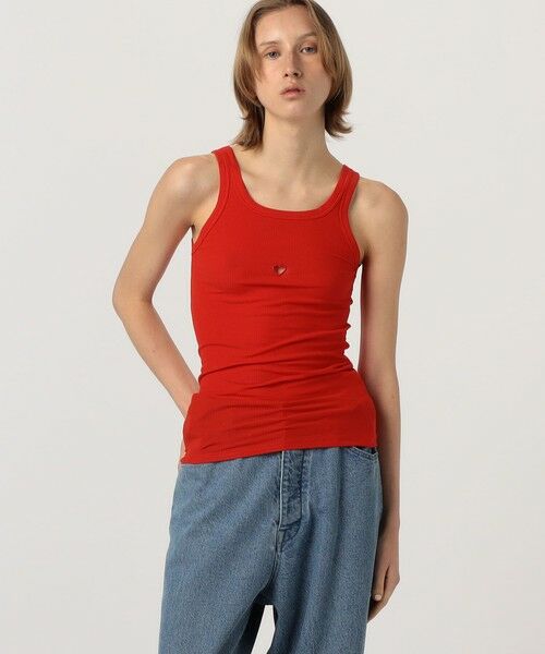 TOMORROWLAND / トゥモローランド タンクトップ | BASERANGE HEART TANK | 詳細1